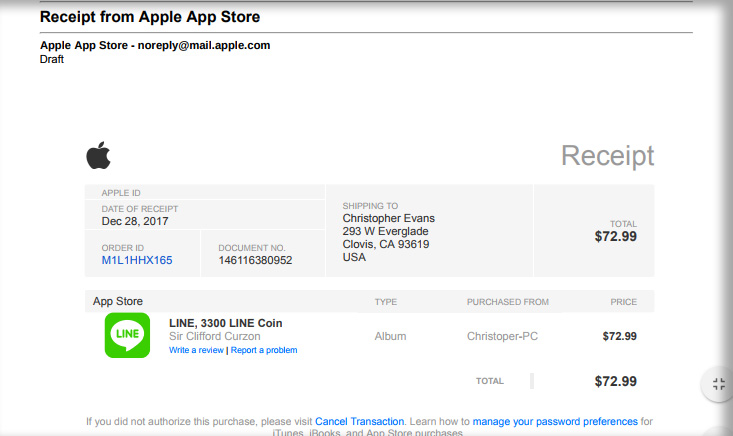 Your Receipt From Apple Scam 2021 Scam Detector