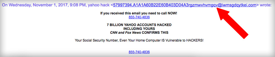 Yahoo Email Hacked: Press Release | Scam Detector