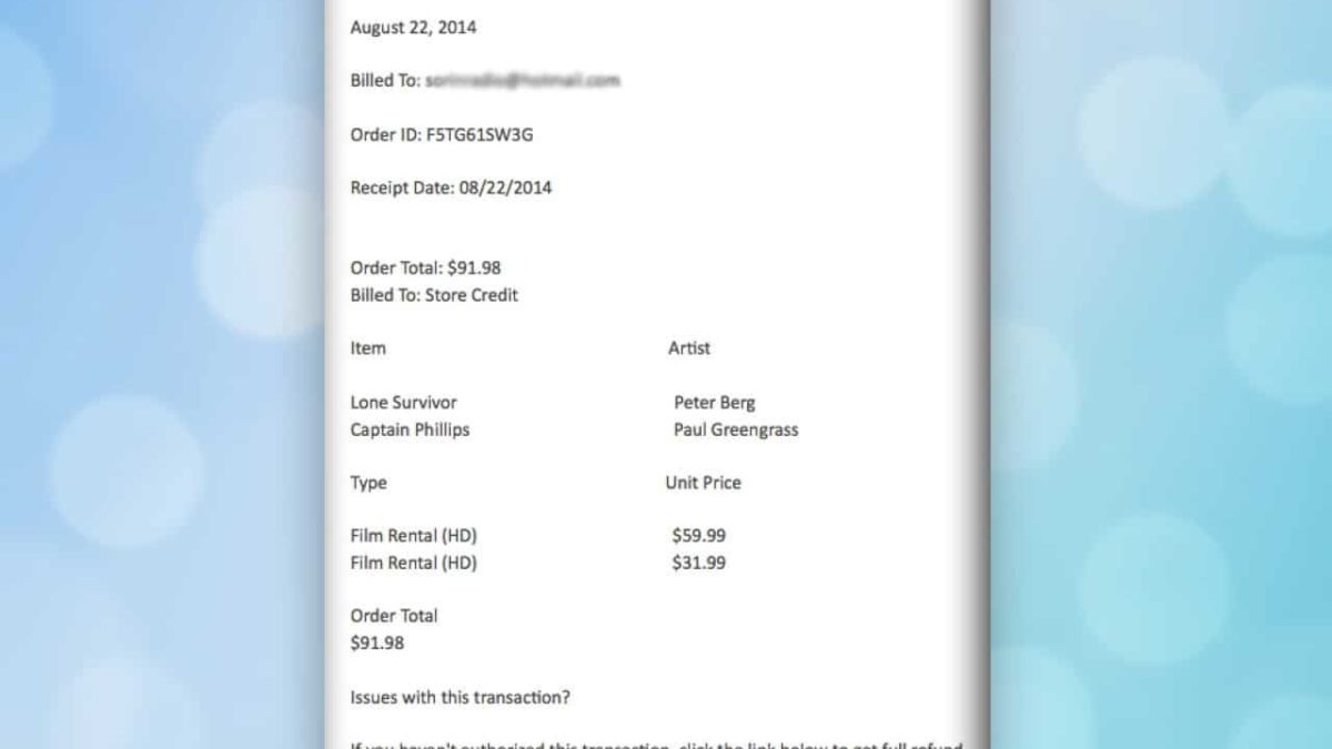 Itunes Billing Scam Scam Detector