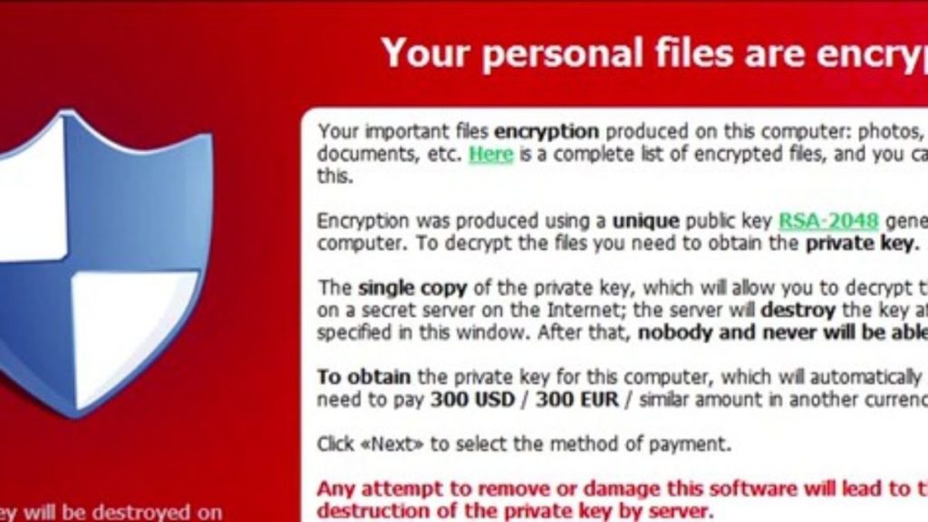 ransomware scams