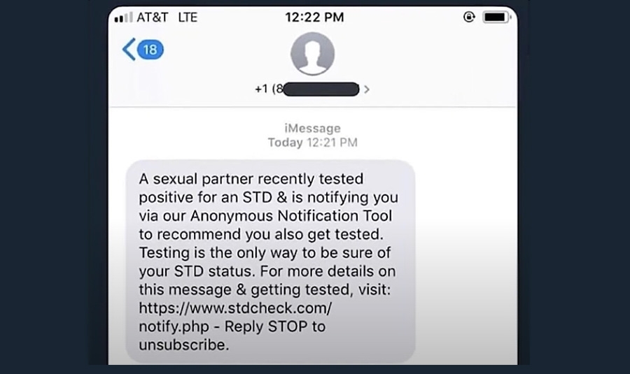 Anonymous STD Test Notification Fast, Easy to Read STD Testing Results