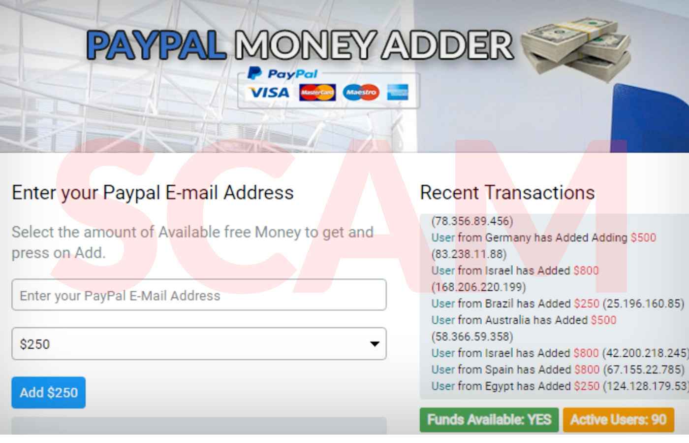 paypal money adder