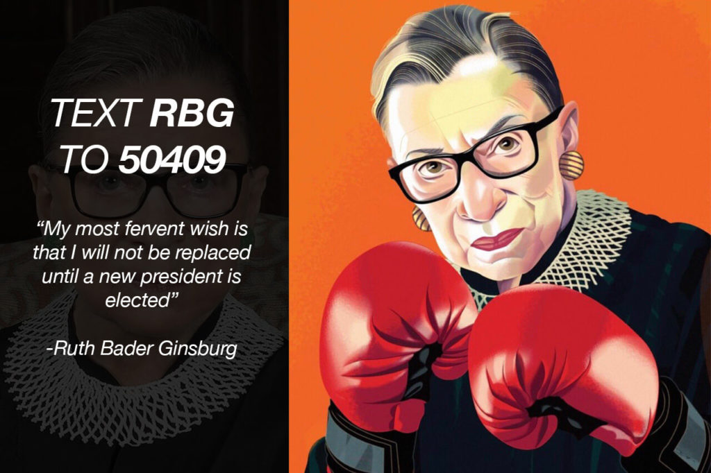 text RBG to 50409