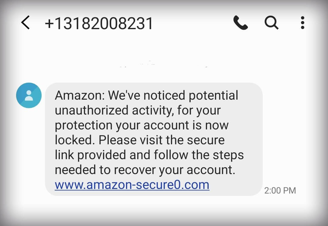 amazon suspicious activity