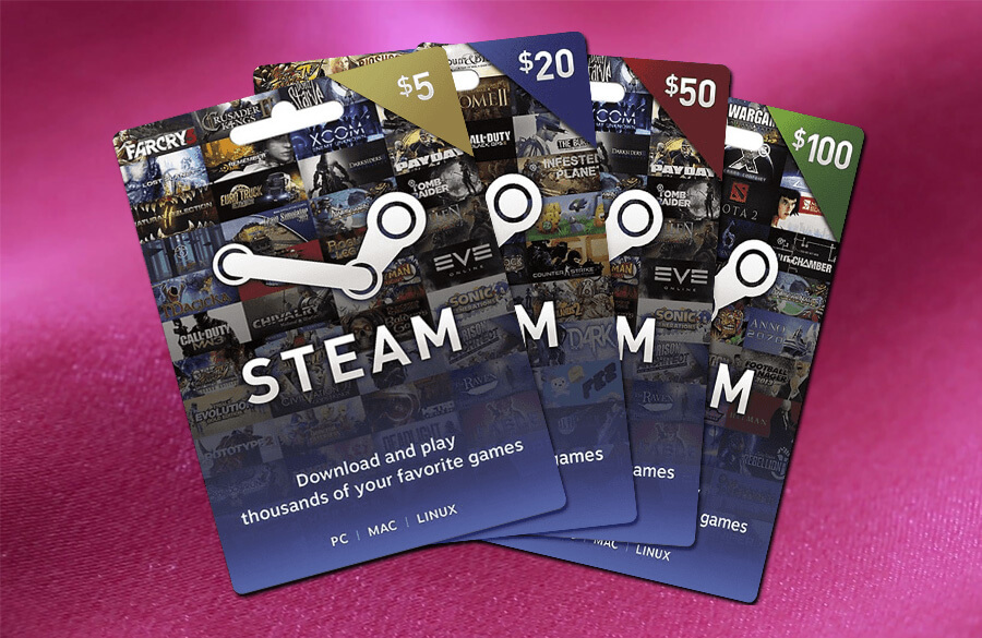 steam card scams