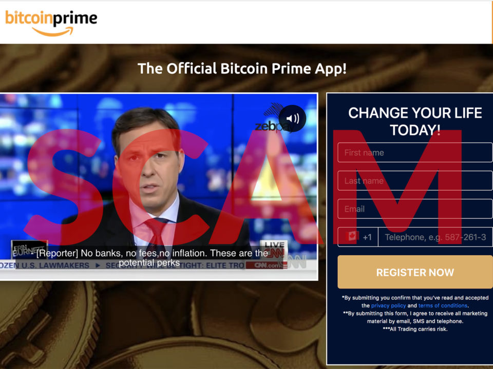 Bitcoin prime scam