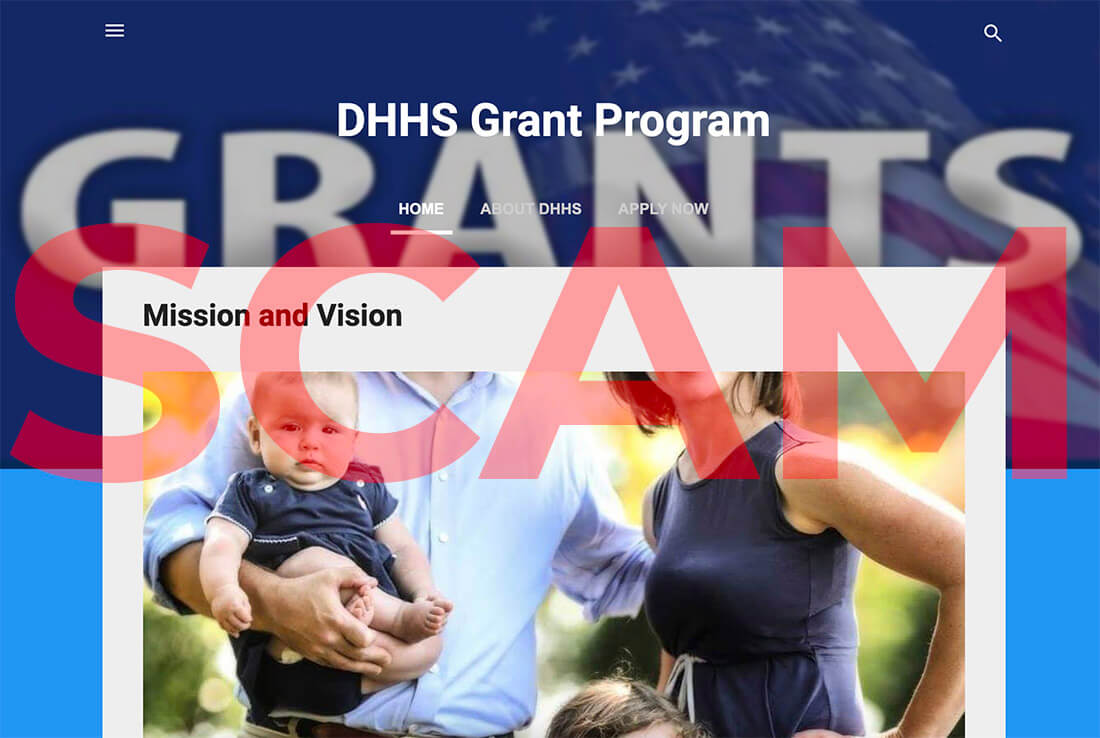 DHHS Grant Program On Facebook (2023) Scam Detector