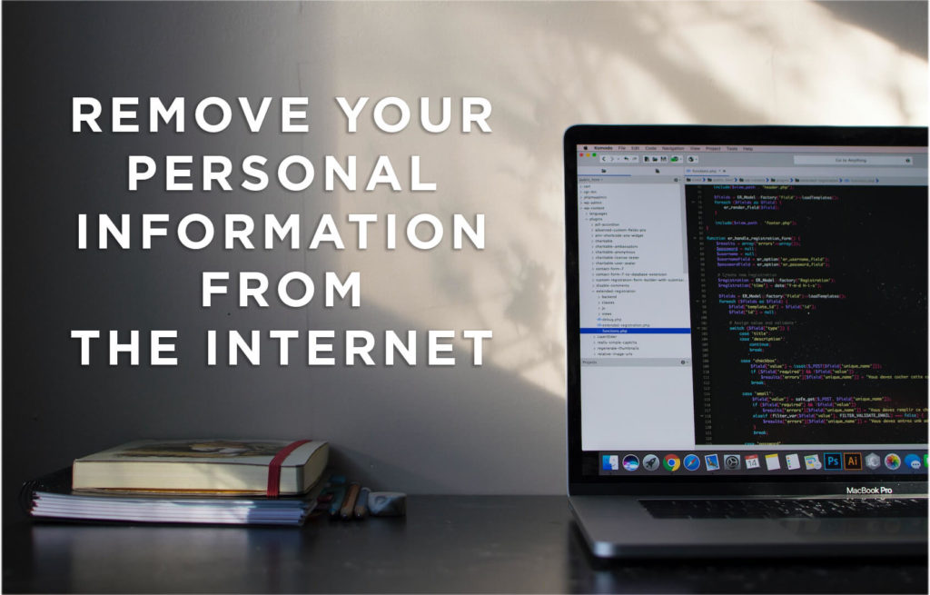 delete your personal information from the internet