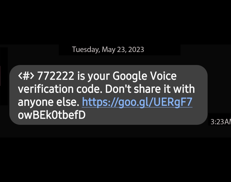 google verification scam