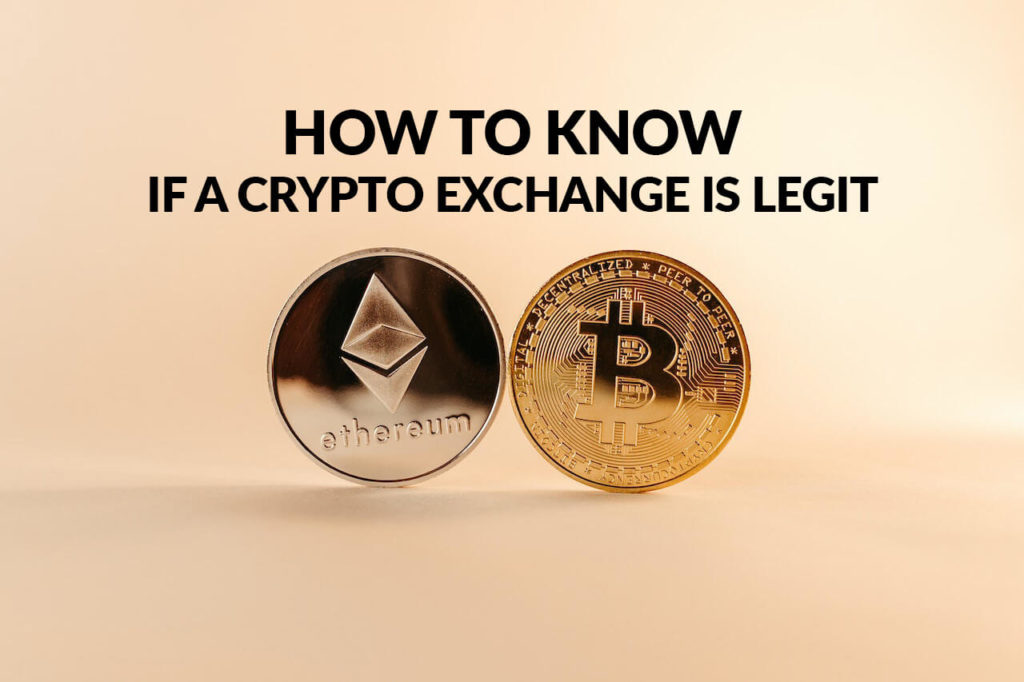how to know if a crypto exchange is legit