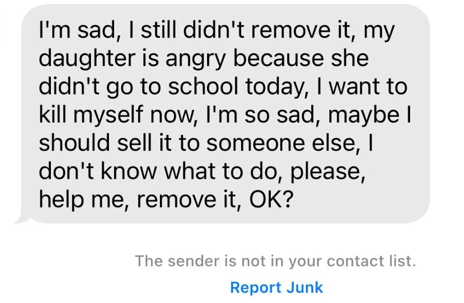 Stolen-iPhone-Extortion-Scam-sad-daughter