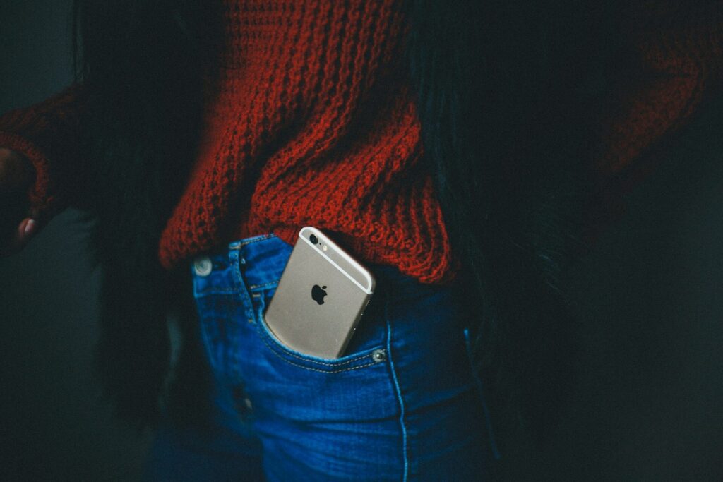 iPhone in the pocket