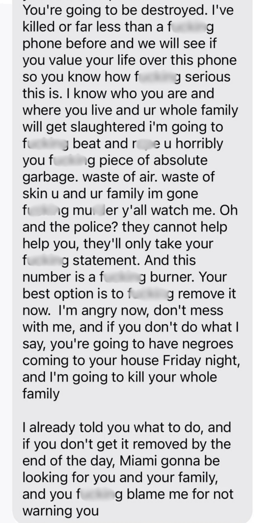 stolen iphone scam messages 