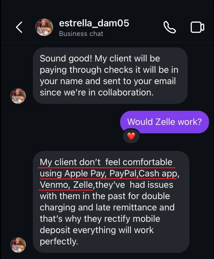 art-muse-scam-scammers-pay-by-checks
