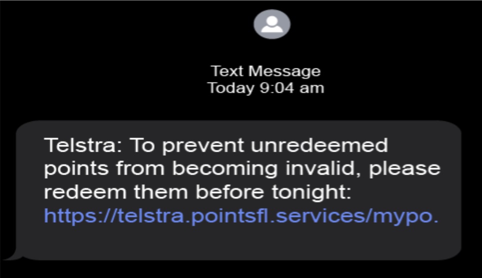 Telstra-loyalty-points-scam