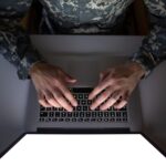 military romance scam