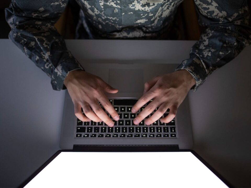 military romance scam