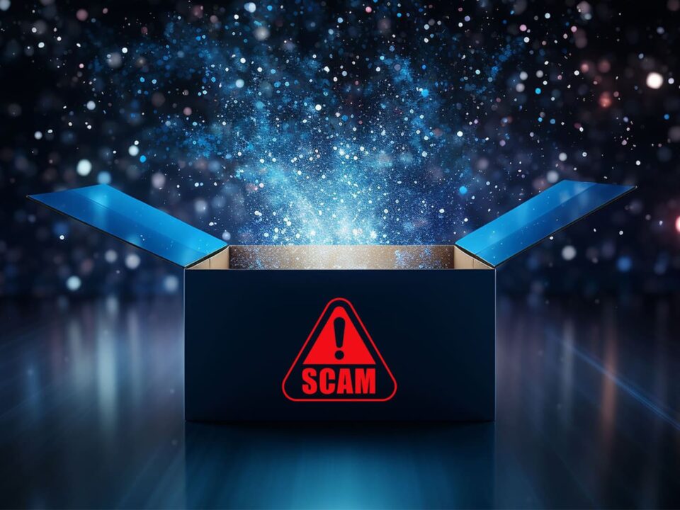 spot a mystery box scam