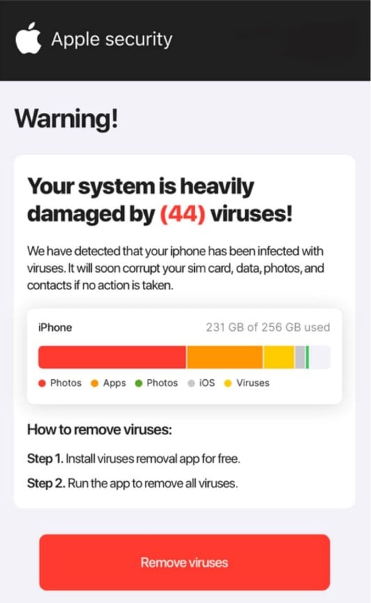 44 Viruses Scam How to Avoid It on Your Phone 1