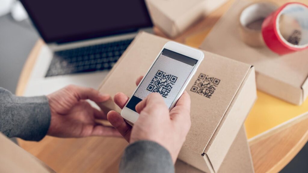 qr code on package scam