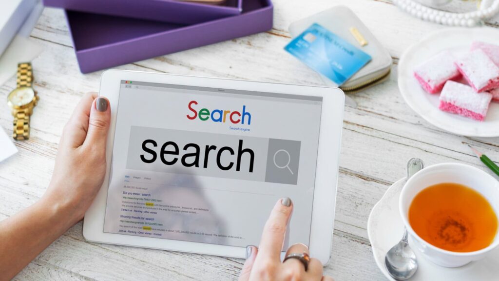 google search results scams
