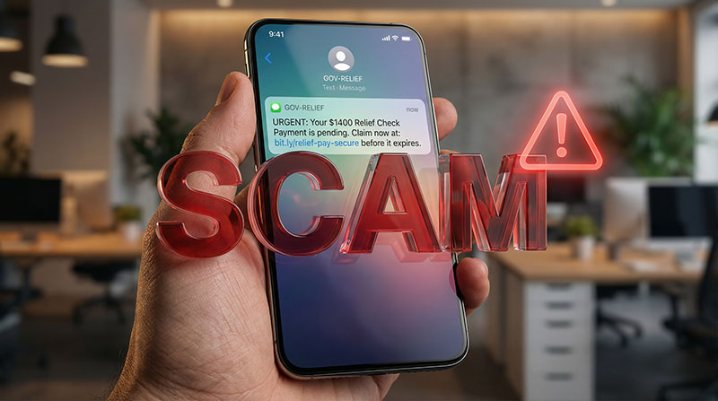 What Is the Relief Check Scam