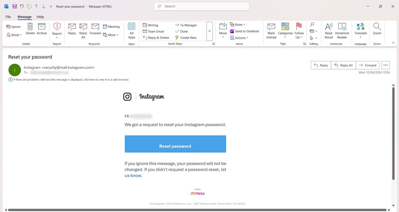 What to Know About Instagram Password Reset Fraud 2