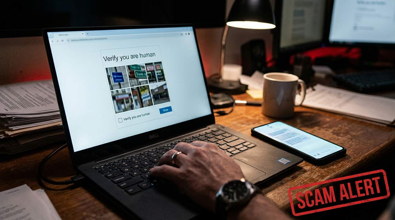 Fake CAPTCHA Scam How One Click Leads to Huge Phone Bills