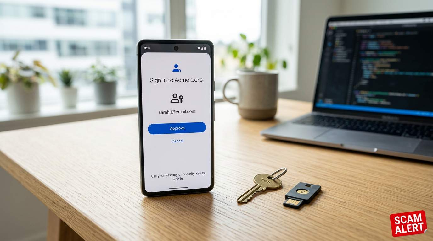 Ways to Keep Passkey Safe From Scammers