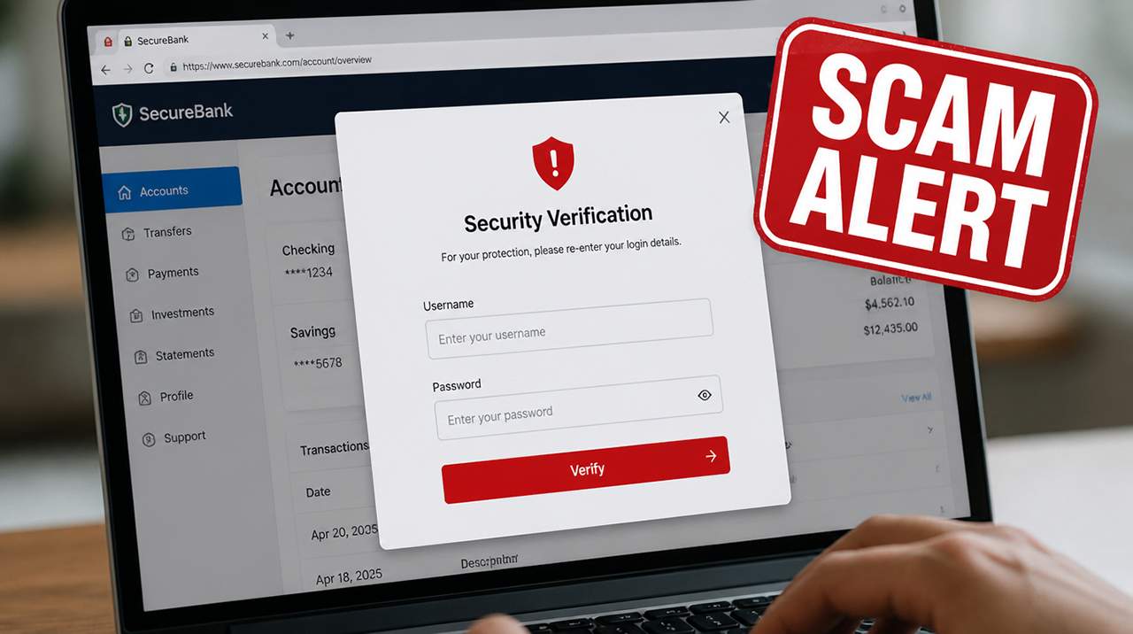 Screen Overlay Scams How Fake Screens Steal Your Passwords and Banking Info