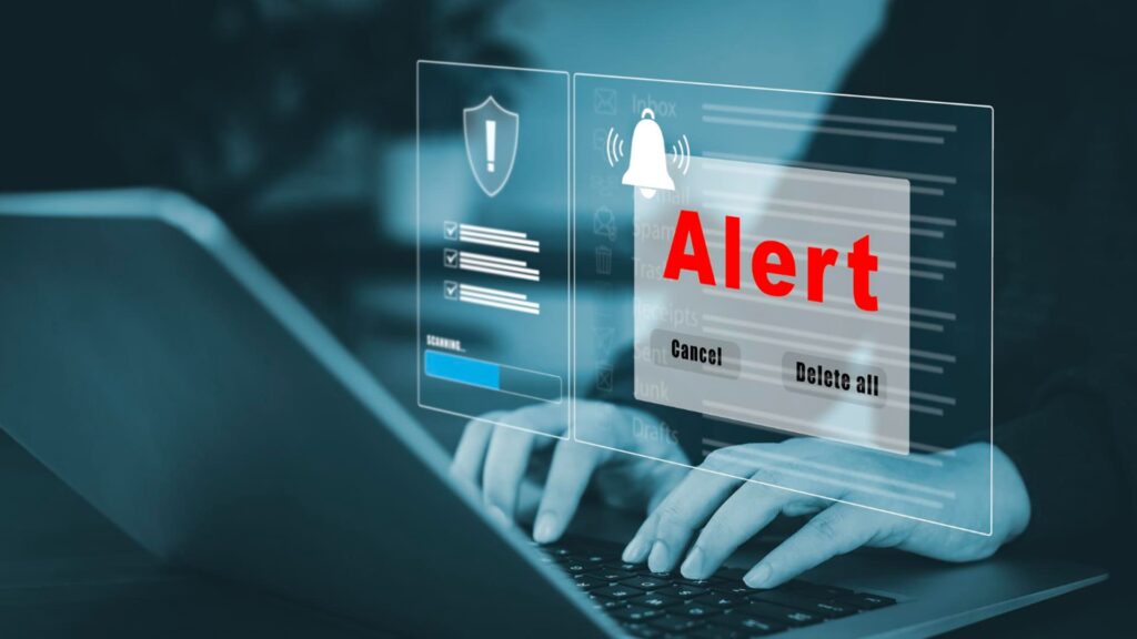 account reporting scam