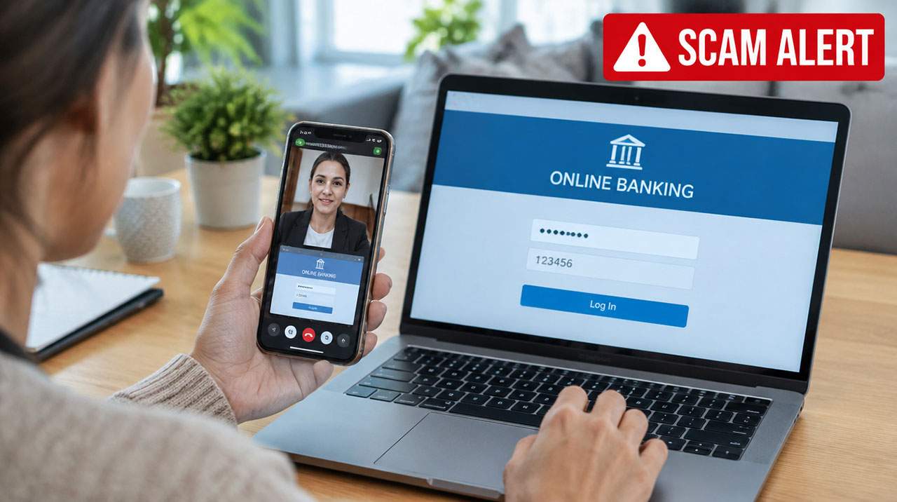 The FaceTime Bank Scam How Scammers Use Screen Sharing to Steal Passwords