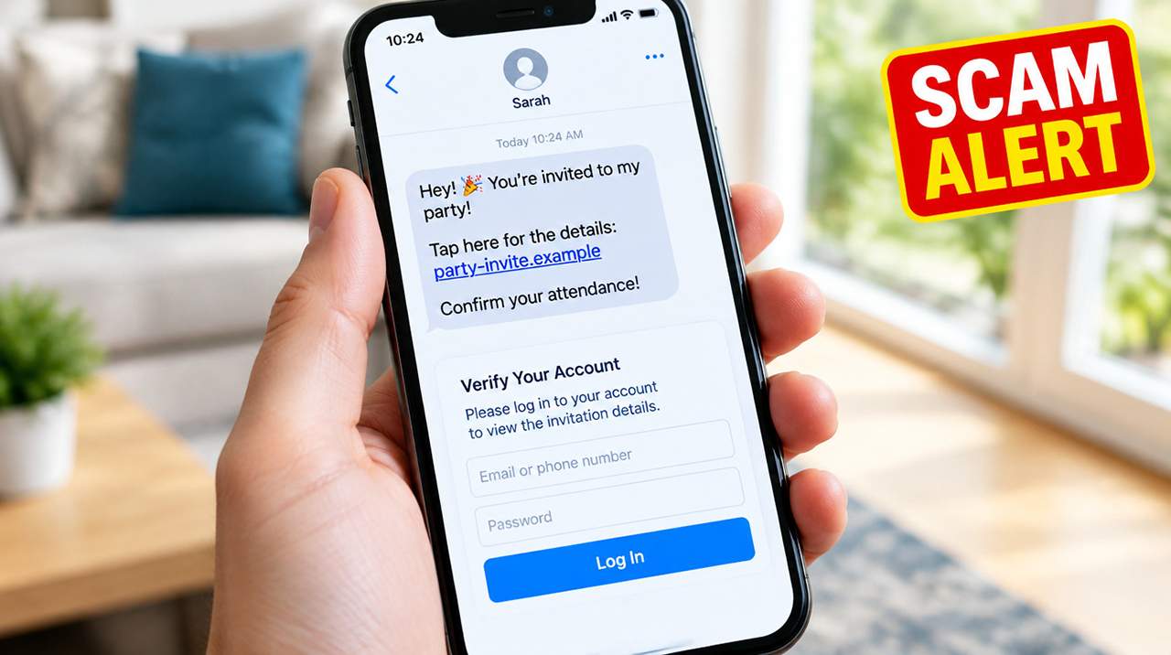 The Fake Party Invitation Scam How It Works and How to Avoid It
