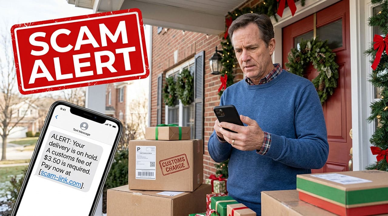Your Package Is ‘Stuck in Customs’ – The Delivery Scam That Explodes Every Holiday Season