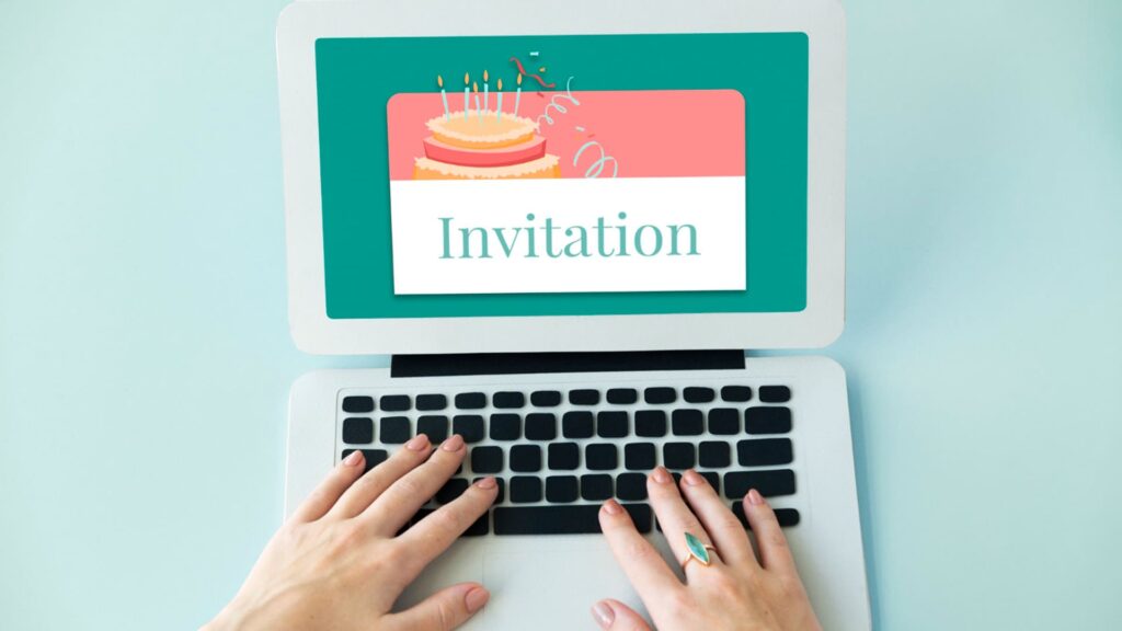 fake party invitation scam